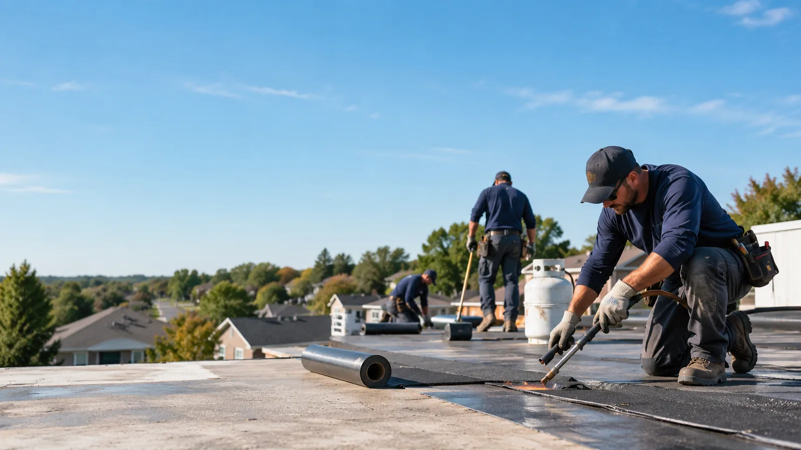 Flat Roof Leak Repair providers in Iowa